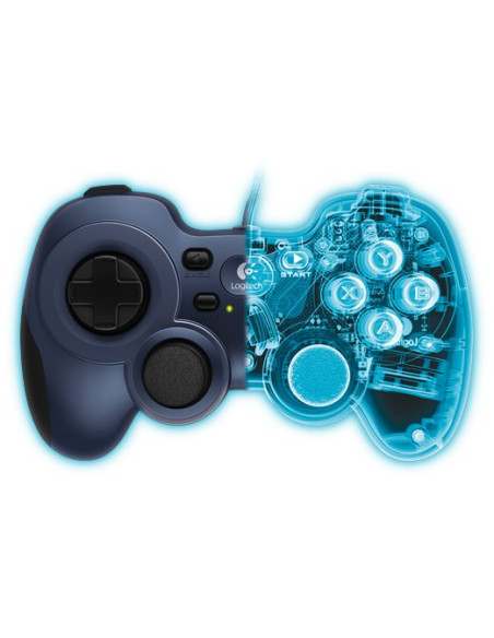 Logitech G F310 Czarny, Niebieski Usb 2.0 Gamepad Analogowa/Cyfrowa Pc