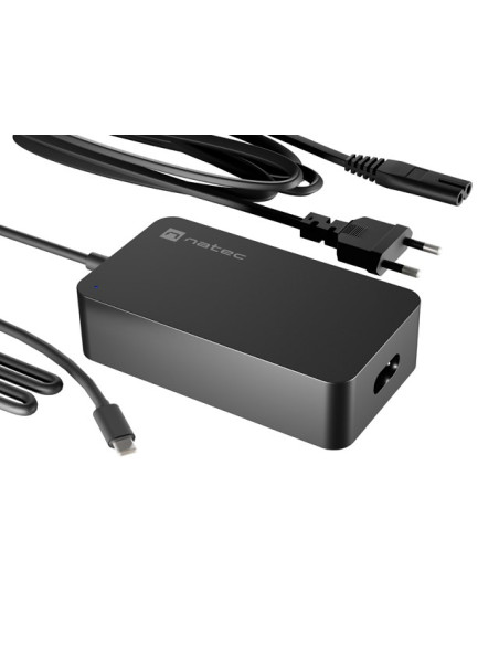 Natec Zasilacz Ładowarka Grayling Gan Usb-C 65W Do Laptopów, Tabletów, Telefonów