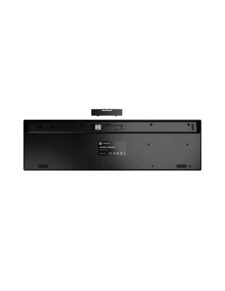 Natec Klawiatura Bezprzewodowa Herring 2.4Ghz Slim