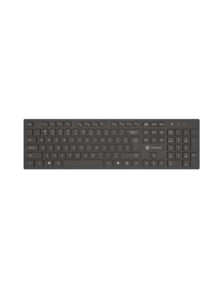 Natec Klawiatura Bezprzewodowa Herring 2.4Ghz Slim