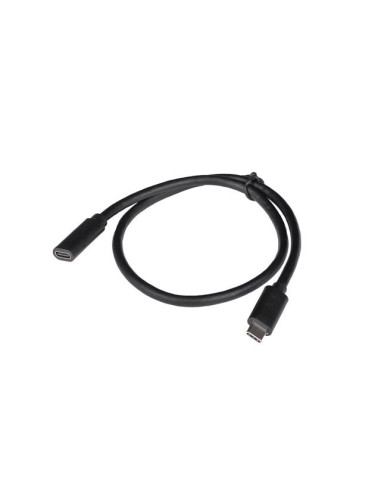 Lanberg Przedłużacz Usb-C M/F 3.1 1.5M Czarny
