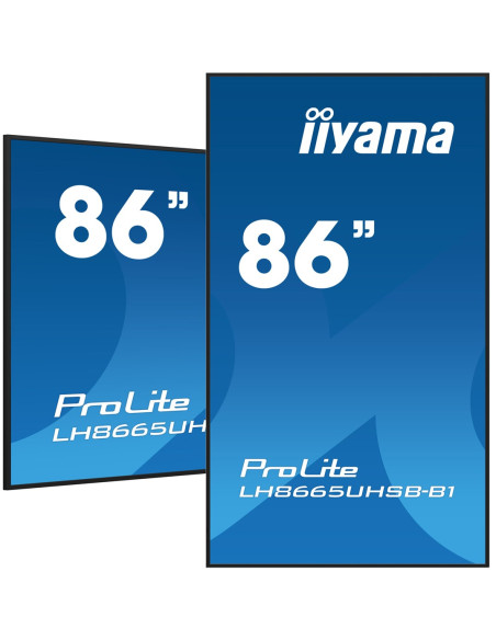 Płaski Ekran Iiyama Lh8665Uhsb-B1, 86 Cali, 215,9 Cm