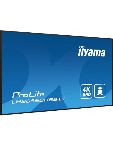 Płaski Ekran Iiyama Lh8665Uhsb-B1, 86 Cali, 215,9 Cm