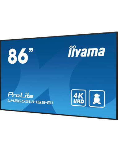 Płaski Ekran Iiyama Lh8665Uhsb-B1, 86 Cali, 215,9 Cm