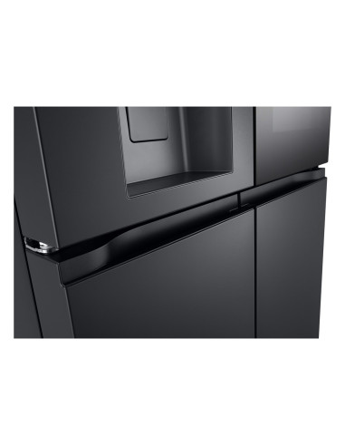 Lodówka Side-By-Side Lg Gmg960Evje Multi Door 179Cm Essence Black Steel Czarny Mat Total Nofrost Podajnik Wody