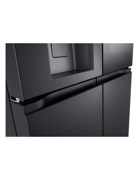 Lodówka Side-By-Side Lg Gmg960Evje Multi Door 179Cm Essence Black Steel Czarny Mat Total Nofrost Podajnik Wody