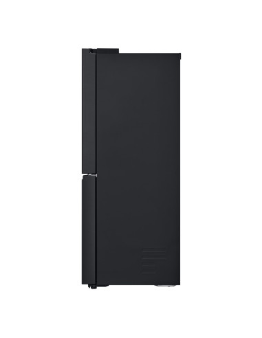 Lodówka Side-By-Side Lg Gmg960Evje Multi Door 179Cm Essence Black Steel Czarny Mat Total Nofrost Podajnik Wody