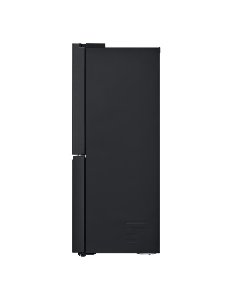 Lodówka Side-By-Side Lg Gmg960Evje Multi Door 179Cm Essence Black Steel Czarny Mat Total Nofrost Podajnik Wody