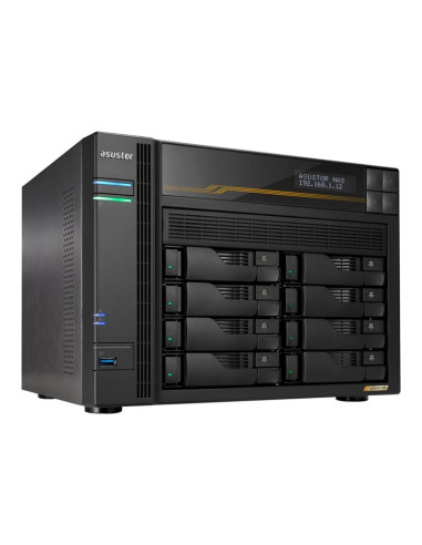 Asustor Lockerstor 6 Gen3 (As6806T) Nas Desktop Amd Ryzen V3C14 16 Gb Ddr5 Adm Czarny