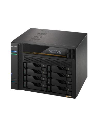 Asustor Lockerstor 6 Gen3 (As6806T) Nas Desktop Amd Ryzen V3C14 16 Gb Ddr5 Adm Czarny