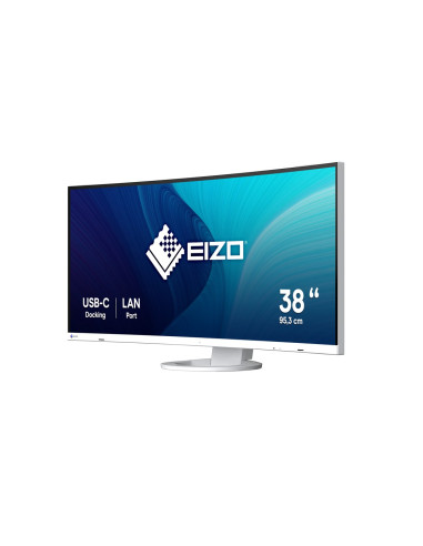 Monitor Eizo Flexscan Ev3895-Wt 95,2 Cm (37,5") - 3840 X 1600 Pikseli - Ultrawide Quad Hd+ - Led - 5 Ms - Biały