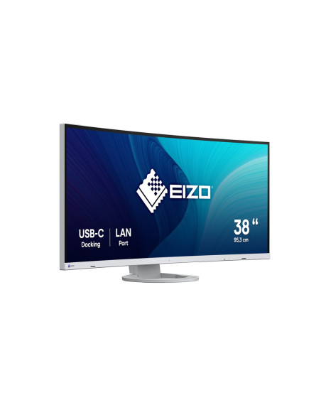 Monitor Eizo Flexscan Ev3895-Wt 95,2 Cm (37,5") - 3840 X 1600 Pikseli - Ultrawide Quad Hd+ - Led - 5 Ms - Biały