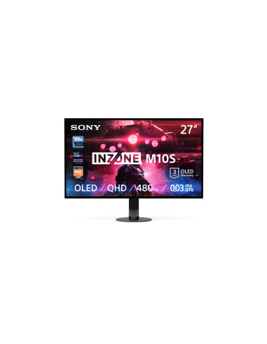 Monitor Sony Inzone M10S 27" Oled 16:9 480 Hz 0,03Ms 2560X1440 275Cd/M2 2 Hdmi Czarny