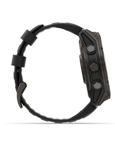 Garmin Fenix 8 Pro 3,56 Cm (1.4") Amoled 51 Mm Cyfrowy 454 X 454 Px Ekran Dotykowy Czarny, Szary, Tytan Wi-Fi Gps