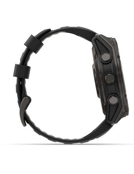 Garmin Fenix 8 Pro 3,56 Cm (1.4") Amoled 51 Mm Cyfrowy 454 X 454 Px Ekran Dotykowy Czarny, Szary, Tytan Wi-Fi Gps