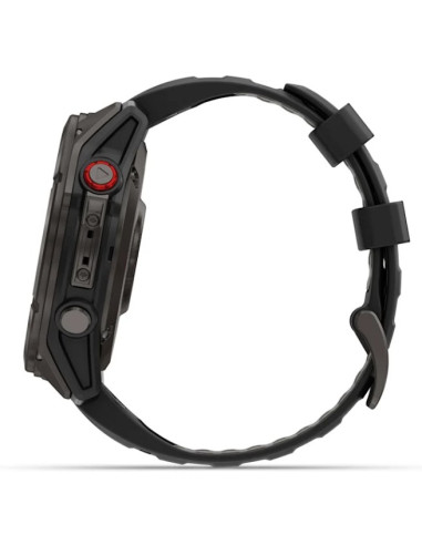 Garmin Fenix 8 Pro 3,56 Cm (1.4") Amoled 51 Mm Cyfrowy 454 X 454 Px Ekran Dotykowy Czarny, Szary, Tytan Wi-Fi Gps