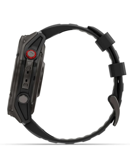 Garmin Fenix 8 Pro 3,56 Cm (1.4") Amoled 51 Mm Cyfrowy 454 X 454 Px Ekran Dotykowy Czarny, Szary, Tytan Wi-Fi Gps