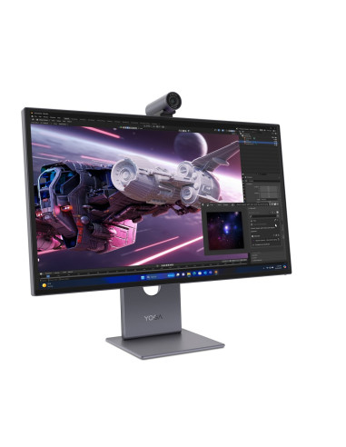 Lenovo Yoga Pro 27Ud-10 26.5" Uhd 120Hz 250Nits Ag Usb-C, Dp, Hdmi Eclipse Black 3Y