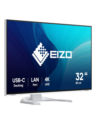 Monitor Eizo Flexscan Ev3240X-Wt - 80 Cm (31.5") - 3840 X 2160 Pikseli - 4K Ultra Hd - Lcd - 5 Ms - Biały