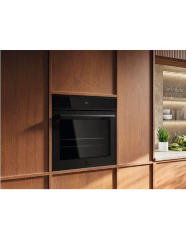 Piekarnik Parowy Electrolux Eob9S3Xt Czarny Mat Matowy Mealassist Steampro Termosonda Ai Taste Assist Asystent Gotowania Connect
