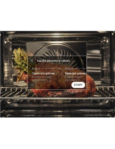 Piekarnik Parowy Electrolux Eob9S3Xt Czarny Mat Matowy Mealassist Steampro Termosonda Ai Taste Assist Asystent Gotowania Connect