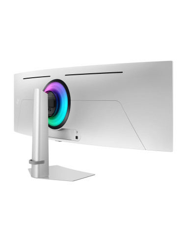 Samsung G93Sc Monitor Komputerowy 124,5 Cm (49") 5120 X 1440 Px Dual Qhd Oled Srebrny