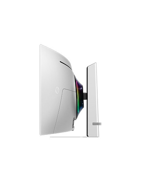 Samsung G93Sc Monitor Komputerowy 124,5 Cm (49") 5120 X 1440 Px Dual Qhd Oled Srebrny
