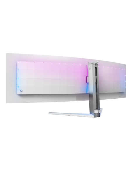 Philips Evnia 8000 49M2C8900L/00 Monitor Komputerowy 124,2 Cm (48.9") 5120 X 1440 Px Dual Qhd Qd-Oled Biały