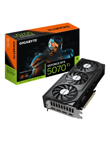 Karta Graficzna Gigabyte Geforce Rtx 5070 Ti Windforce Oc V2 16G