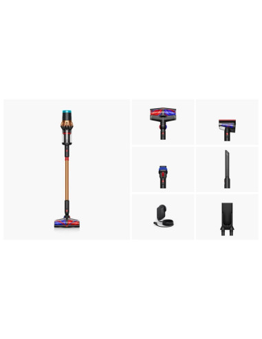 Dyson V16 Piston Animal Odkurzacz Stojący 2 W 1 Bateria Suchy Hepa Bez Worka 1,3 L 900 W Czarny, Miedziany
