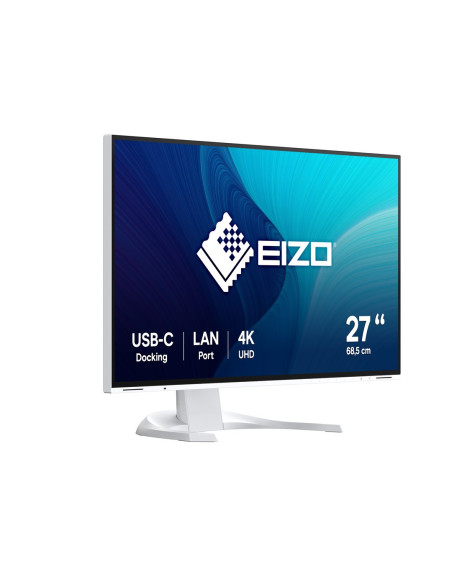 Monitor Eizo Flexscan Ev2740X-Wt - 68,6 Cm (27") - 3840 X 2160 Pikseli - 4K Ultra Hd - Lcd - 5 Ms - Biały