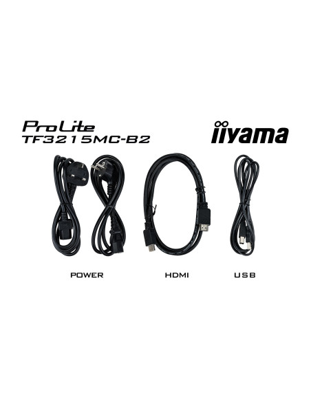 Płaski Ekran 32" Iiyama Prolite Tf3215Mc-B2 - 81,3 Cm