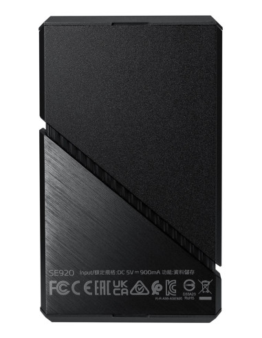 Adata Se920 Technologia Thunderbolt 4 Tb Usb Type-C Usb4 Gen 3X2 Czarny