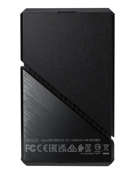 Adata Se920 Technologia Thunderbolt 4 Tb Usb Type-C Usb4 Gen 3X2 Czarny