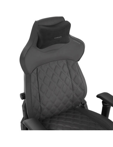 Corsair Tc500 Luxe Fotel Dla Gracza Tapicerowane Siedzisko Czarny