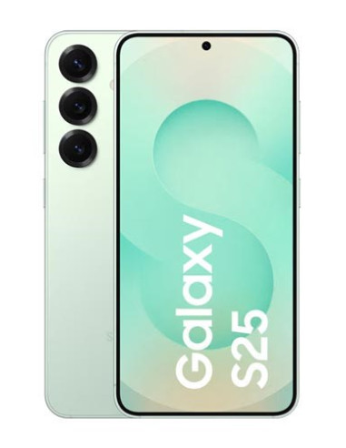 Samsung Galaxy S25 15,8 Cm (6.2") Dual Sim Android 15 5G Usb Type-C 12 Gb 256 Gb 4000 Mah Miętowy