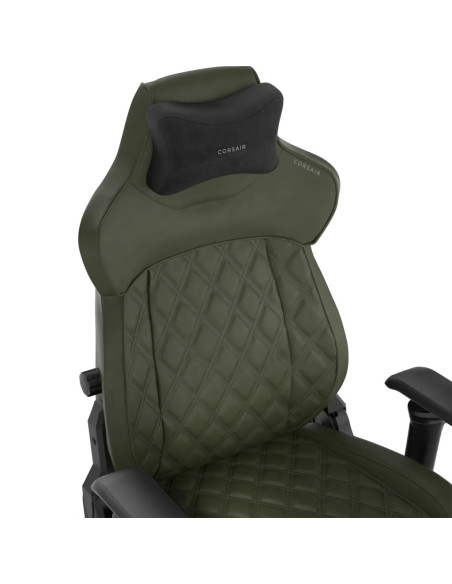 Corsair Tc500 Luxe Fotel Dla Gracza Tapicerowane Siedzisko Zielony
