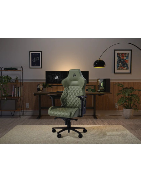 Corsair Tc500 Luxe Fotel Dla Gracza Tapicerowane Siedzisko Zielony