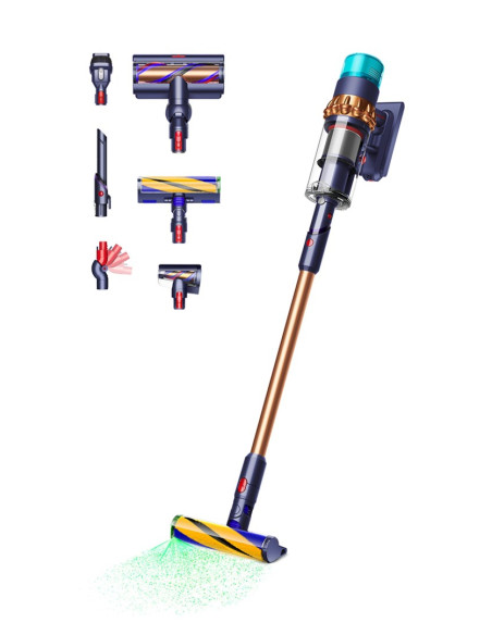 Dyson Gen5Detect Bateria Suchy Hepa Bez Worka Niebieski, Miedziany