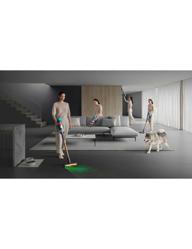 Dyson Gen5Detect Bateria Suchy Hepa Bez Worka Niebieski, Miedziany