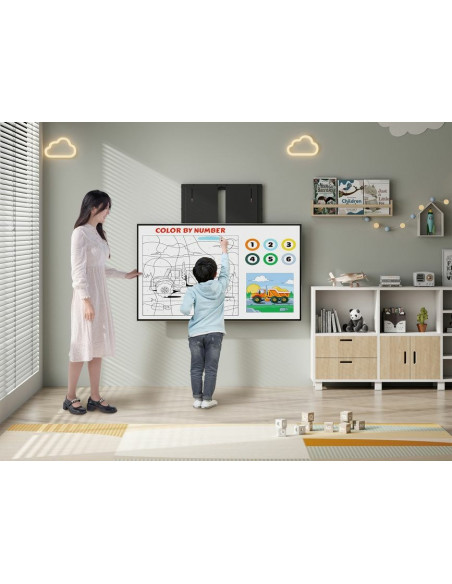 Uchwyt Ścienny Do Telewizora 60"-100"/1Tft Góra-Dół 1Przegubowy 90 Kg Sw Sprzedaży Detalicznej