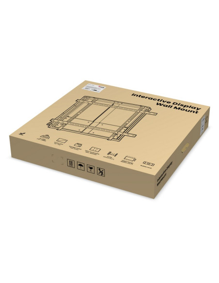 Uchwyt Ścienny Do Telewizora 60"-100"/1Tft Góra-Dół 1Przegubowy 90 Kg Sw Sprzedaży Detalicznej