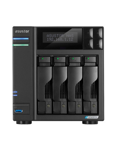 Asustor Lockerstor 4 Gen2 (As6704T) Nas Komputer Stacjonarny Intel® Celeron® N N5105 4 Gb Ddr4 0 Tb Adm Czarny