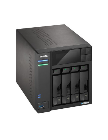 Asustor Lockerstor 4 Gen2 (As6704T) Nas Komputer Stacjonarny Intel® Celeron® N N5105 4 Gb Ddr4 0 Tb Adm Czarny