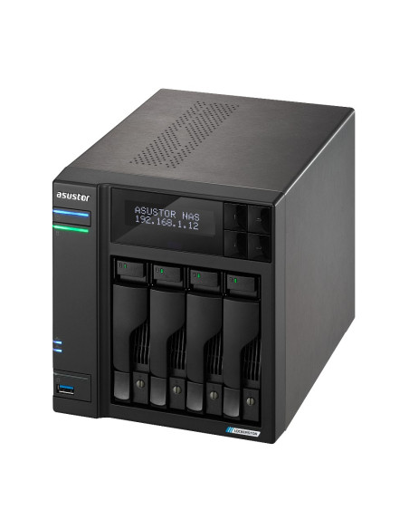 Asustor Lockerstor 4 Gen2 (As6704T) Nas Komputer Stacjonarny Intel® Celeron® N N5105 4 Gb Ddr4 0 Tb Adm Czarny