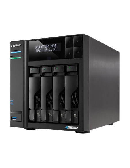 Asustor Lockerstor 4 Gen2 (As6704T) Nas Komputer Stacjonarny Intel® Celeron® N N5105 4 Gb Ddr4 0 Tb Adm Czarny