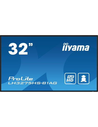 Monitor Iiyama Prolite Lh3275Hs-B1Ag, Przekątna 32", Płaski Ekran, 81.3 Cm