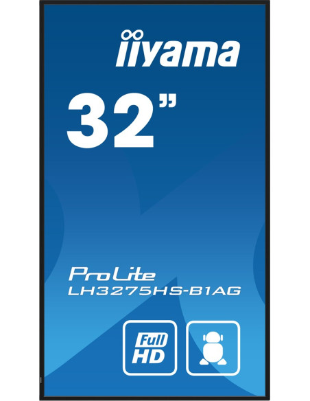 Monitor Iiyama Prolite Lh3275Hs-B1Ag, Przekątna 32", Płaski Ekran, 81.3 Cm