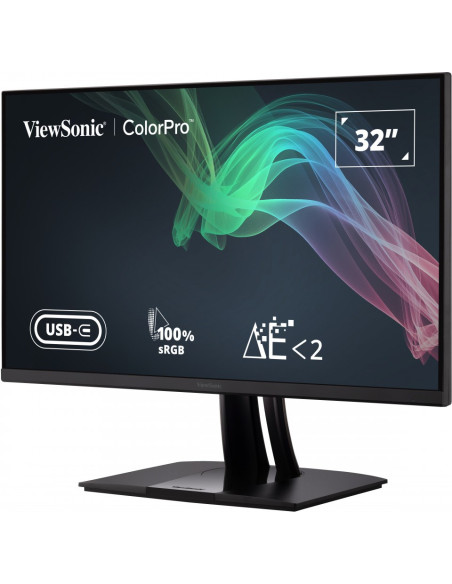 Viewsonic Vp56 Monitor Komputerowy 81,3 Cm (32") 3840 X 2160 Px 4K Ultra Hd Led Czarny