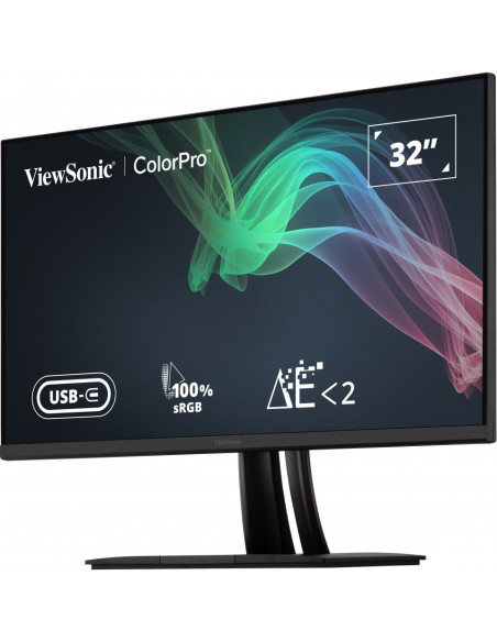 Viewsonic Vp56 Monitor Komputerowy 81,3 Cm (32") 3840 X 2160 Px 4K Ultra Hd Led Czarny